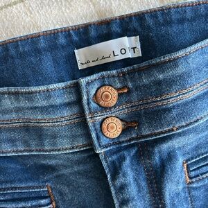 Loft Women's Slim Flare Blue Jeans